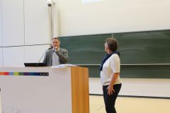 005 Begrüßung - Cay Tonner und Doris Gabelmann