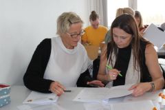 054 Bei der Korrektur